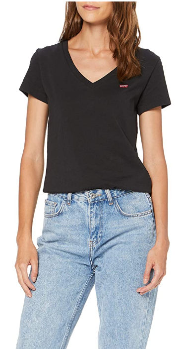 Perfect V Neck T-Shirt Femme