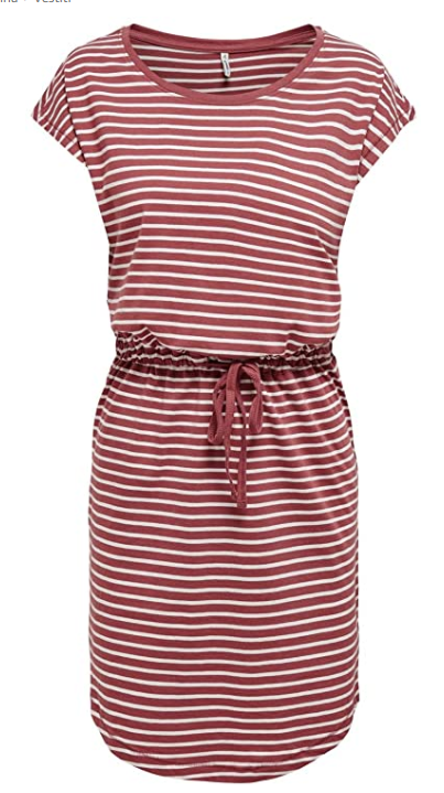 Only Onlmay Life S/S Dress Noos Vestito Donna