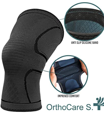 Rodillera Soporte y compresión para vida diaria y deporte